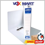 WHITE INSERT BINDER FILE (FAIL WARNA PUTIH TEBAL) 2D PVC Ring File 25mm/40mm/50mm/65mm