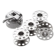 【♘COD Free Cas♘】 gewanfu1881881 Sewing Machine Janome Bobbin Case 4 Bobbins Will Fit Brother Janome Singer More