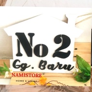 House Number | HOME DECORATION | Wooden house number| House number wall decoration