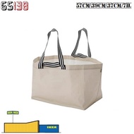 IKEA GORSNYGG Carrier Bag 57cm*39cm*37cm/71L (𝙊𝙧𝙞𝙜𝙞𝙣𝙖𝙡) Beige