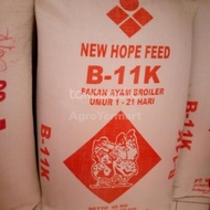 Ready!!! Pakan Ayam Pedaging Broiler 1-21 Hari Voer B11K New Hope