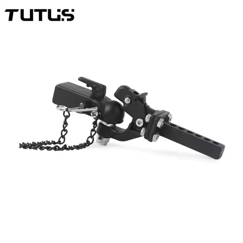 Metal Trailer Tow Hook Decoration Parts For 1/10 RC Cralwer SCX10 II TRX4 Defender Element Enduro D9