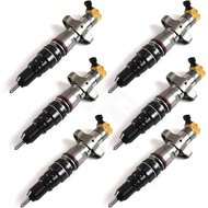 6PCS Diesel Fuel Injector 293-4071 2934071 For Caterpillar CAT D6R D6T Tractor 160M Motor Grader 511