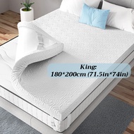 SWG Uratex Latex Foam Mattress Latex thickening Single Double Queen KING White foldable foam