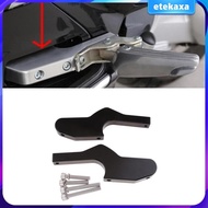 [Etekaxa] 1 Pair Foot Peg Support Extended Footpegs for Vespa GTV 120 300, Motorcycle Accessories
