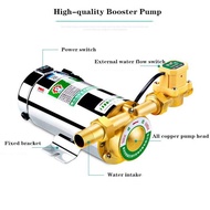 ปั๊มน้ำแรงดัน บูสเตอร์ปั๊มเงียบ ปั๊มน้ำอัตโนมัติ 100W 220V เงียบบูสเตอร์ปั๊มน้ำปั๊มน้ำไฟฟ้าเพื่อเพิ่มแรงดันน้ำประปา เพิ่มความดันของถังน้ำ 220V Booster Pump Household Mute For Tap Water Pipeline/Heater With Automatic Flow SwitchSolar Energy Hot And Cold W