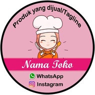Jasa Desain dan Cetak Stiker label produk Free Desain Template Satu Hari jadi Perlembar A4