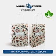 Thank You Paper Bag | Berkat Kahwin | Small Gift Bag | Wedding Candy Gifts Bag | Hari Raya Paper Bag