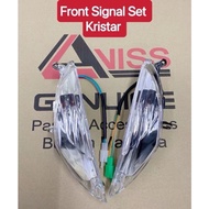 VISS MODENAS KRISTAR FRONT SIGNAL ASSY - R/L (SET) / SAMA PASSION 125 FRONT SIGNAL WINKER LAMP LAMPU