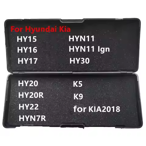 Lishi 2 in 1 Tool HY15 HY16 HY17 HY20 HY20R HY22 HYN7R HYN11 HY30 K5 K9 for Kia2018 for Hyundai Kia 