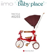 IIMO #02 SS - Tricycle with Canopy-Eternity Red