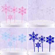 ISi 4 Acrylic Snow Cake Topper Acrylic Snow Cake Decoration/ Acrylic/ Snow