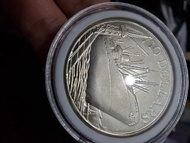 1975新加坡建國10周年大銀幣