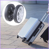 RAINL Set of 8 Travel Luggage Suitcase Replacement Wheels 60mm Plastic Caster Wheel