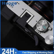 Haoge Metal Thumb Grip for Sony α7cii,Alpha 7CR,ILCE-7CR,Digital Camera Accessories Black Hot Shoe T