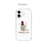 OVERDIGIX麗莎和卡斯柏 iPhone17~15 Pure磁吸版晶透抗黃防摔殼