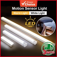 Home Genie Motion Sensor LED Bar Night Light - GEESO USB Rechargeable for Toilet/Kitchen/Stairs  Lam