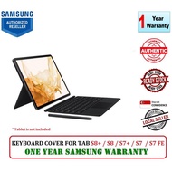 Samsung Keyboard Cover for Tab S8+ / S8 / S7+ / S7 / S7 FE  | 1 Year Samsung Warranty  | No Tablet