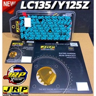 SPROCKET SET JRP 415 TIFFANY BLUE 132L SPOKET GOLD 415 28T-42T FRONT SPOKET 14T/15T/16T SPOKET JRP 4