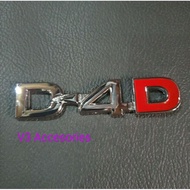 Chrome Emblem D-4D