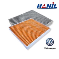 HEPA Carbon Filter for Volkswagen Beetle Tiguan Passat /Hanil/ Cabin Air Filter H11 HEPA Car Aircon Filter Eliminate Ultra Fine-dust Fine dust Odor, &amp; VOC