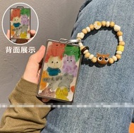 天然新疆金絲玉天山翠平安扣如意鎖玉墜批發帶翠玉仿翡翠石玉掛件 - 魚化龍約26mm同款繩