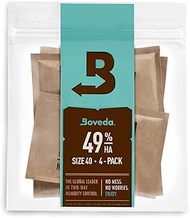 Boveda High-Absorbency 49% Two-Way Humidity Control Packs for Music Instruments in Extreme Humidity 
