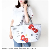 全新日本Sanrio hello kitty超輕 只有200g保冷袋 仲有kuromi melody cinnamoroll 輕便拉鍊 保冷可摺環保袋，超市環保購物袋，可帶旅行上飛機 設計完全係超級市