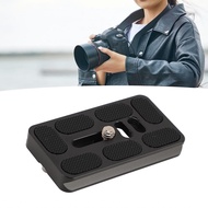 Camera Quick Release Plate CNC Machined Mount Good Compatibility 38mm Slot Design for Outdoor