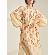 Vacation Ethnic Print Dress
