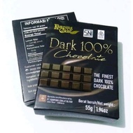 Coklat Diet-Dark Chocolate 100% netto 55.gr sugar free