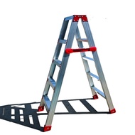 Aluminum Alloy Herringbone Ladder Folding Ladder Decoration Ladder A Ladder Thick Ladder Herringbone