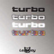 Turbo turbo Car Sticker Sticker Waterproof Sticker Luggage Sticker Hard Hat Sticker Laptop Sticker R