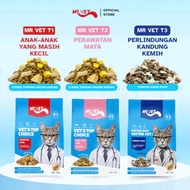 Mr. Dry Cat Food. Vet T2 Hair & Skin Care 1kg Mr vet urinary infective - Shiny Hair, Reduce Hair Los