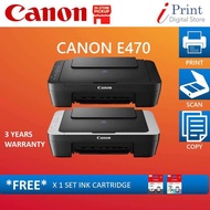 CANON PIXMA E470 WIFI AIO 3 IN 1 COLOR PRINTER