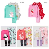 Pajamas Girl set 6219A/6219B/6221C/6221D/6219E Cotton Baju Tidur Budak Perempuan