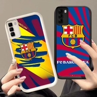 GK-8 Barcelonalogo Black and white silicone Casing for Infinix ITEL Tecno HOT POP Pova 8 RS4 9 5 50 