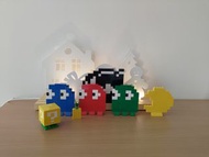 （只包圖二）（再送電話繩/帆布袋/除塵紙/大家樂優惠券...... ）Lego Pixel Art set Pac-Man x Mario Brothers Bullet 食鬼超級瑪利奧家居佈置小朋友兒童房入伙禮物 家居玩味佈置擺設