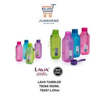 LAVA WATER BOTTLE / BEKAS MINUMAN / 550ML / TB 266 / 1.2L /TB 267 / BPA FREE