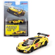 Diecast Model Car Compatible with Mini GT 1:64 Chevrolet Corvette Z06 GT3.R 3 Corvette Racing by Pra