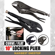 10” Locking Plier 250mm Curved Jaw Locking Pliers Vise Grip Torque Lock DIY Hand Tool Gripe Plier Jam Locking Playar 锁紧钳