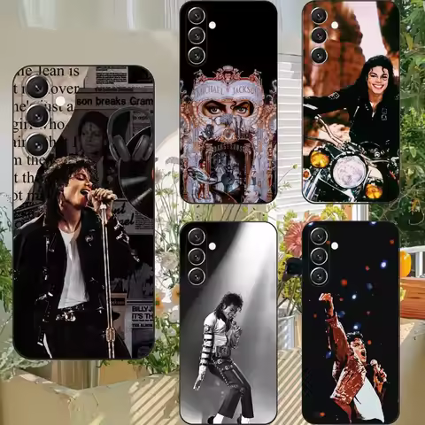 Music Michael J-Jackson Phone Case Phone Case For Samsung S25,S24,S21,S22,S23,S30,Ultra,S20,Plus,Fe,