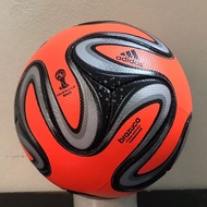 Mashriq Sports New Adidas Brazuca Orange Power Official Match Ball FIFA World Cup 2014 l Size 5
