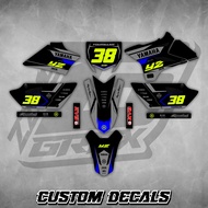 YZ85 OLD STICKER NEW DECAL YZ 85 NEW BEBEK STANDARD DECAL STICKER YZ 85 DECAL STICKER YZ 85 NEW 63