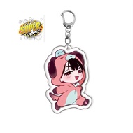 Keychains Luka Sua Till Ivan Hyuna Mizi Key Ring Cosplay Accessories Pendant Decoration Keychain Gif