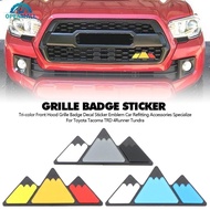 OPENMALL Front Hood Grille Badge Decal Sticker Emblem Car Refitting Accessories Specialize For Toyot