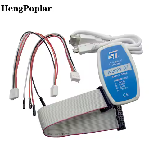1pcs New ST-LINK/V2 ST-LINK V2(CN) ST LINK STLINK Emulator Download Manager STM8 STM32 artificial de