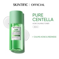 SKINTIFIC Pure Centella Acne Calming Toner 80ml - Contains Centella Asiatica, for Acne Relief