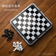 Portable Mini Chess Game with Chess Pieces for Students, Chess Board Game, Chess Pieces, Chess Set