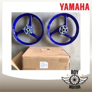 Roy Motor Y15 Ysuku Y150 Y15ZR Sport Rim/Cast Wheel Enkei 140/160X17(3 Kaki)Sport Blue PnP Motorcycle Rim Sport Rim Y15